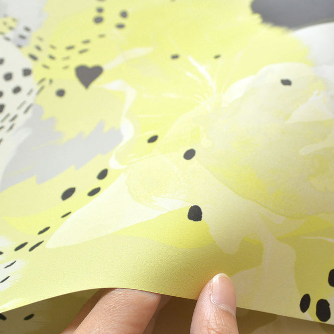 17 Patterns / Love Leopard Lemon A01-LL-01W