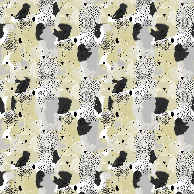 17 Patterns / Love Leopard Caramel A01-LL-02W