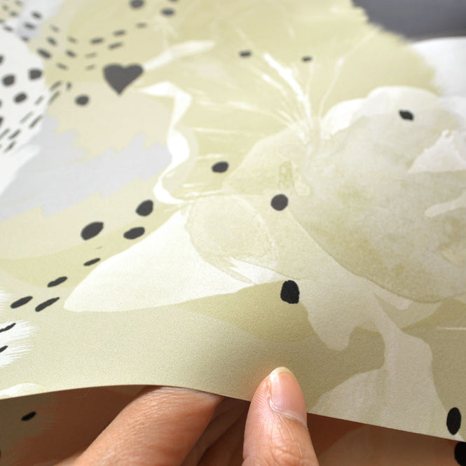 17 Patterns / Love Leopard Caramel A01-LL-02W