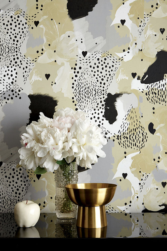 17 Patterns / Love Leopard Caramel A01-LL-02W