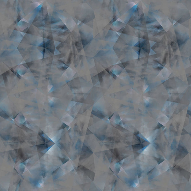 17 Patterns / Spiral Chaos Blue A02-SK-02W