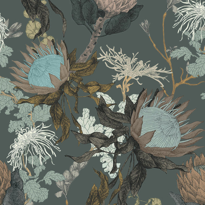 17 Patterns / PROTEAS' DREAM Conure Blue A05-PR-04W