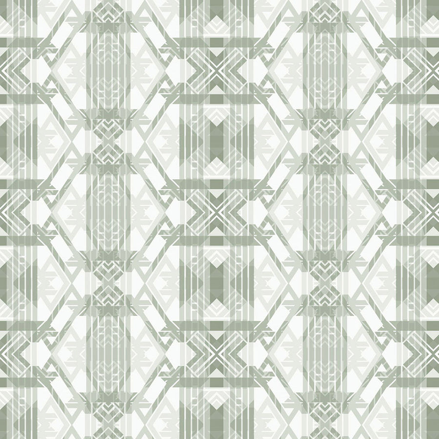 17 Patterns / London Deco Sage A06-LD-02W