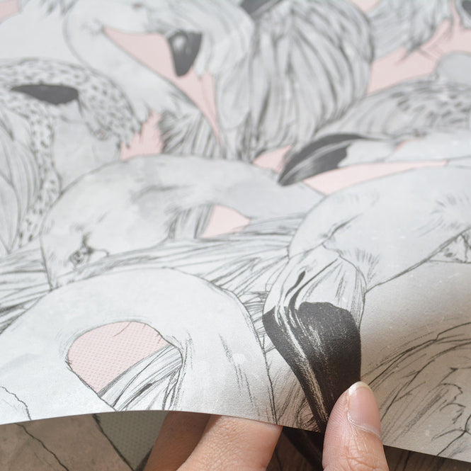 17 Patterns / Flamingo Pink A08-FM-01W