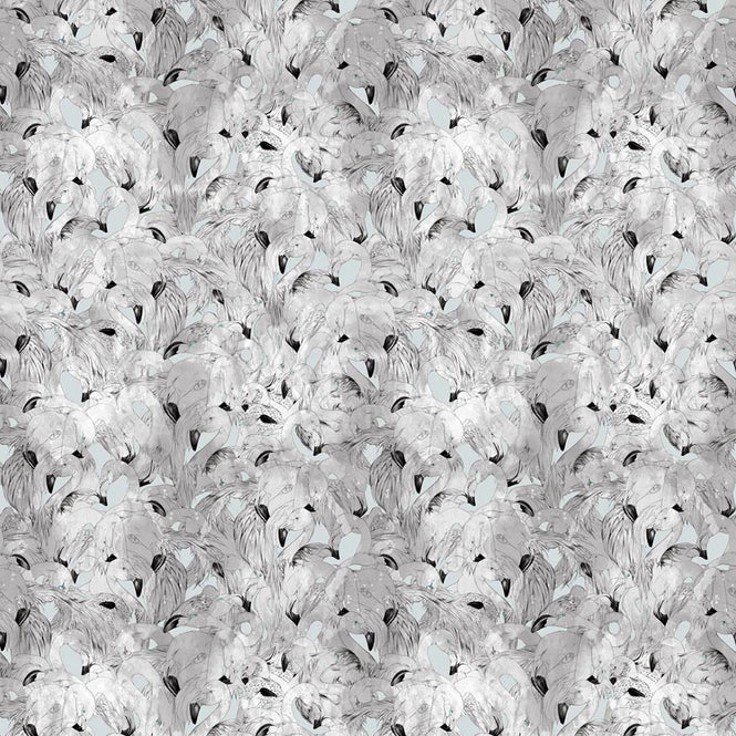 17 Patterns / Flamingo Pale Blue A08-FM-02W