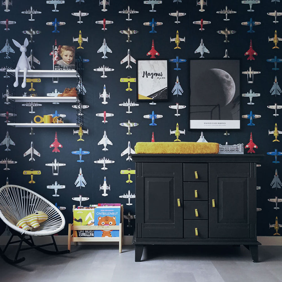 studio ditte / Airplanes wallpaper / Dark