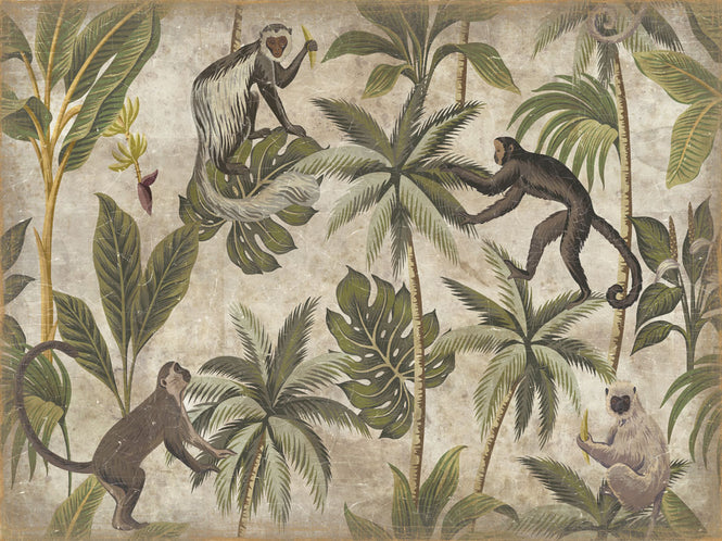 【WALL ART】 ALFONZ / GIBBONS A TABLE ALF00460DC (150x200cm)