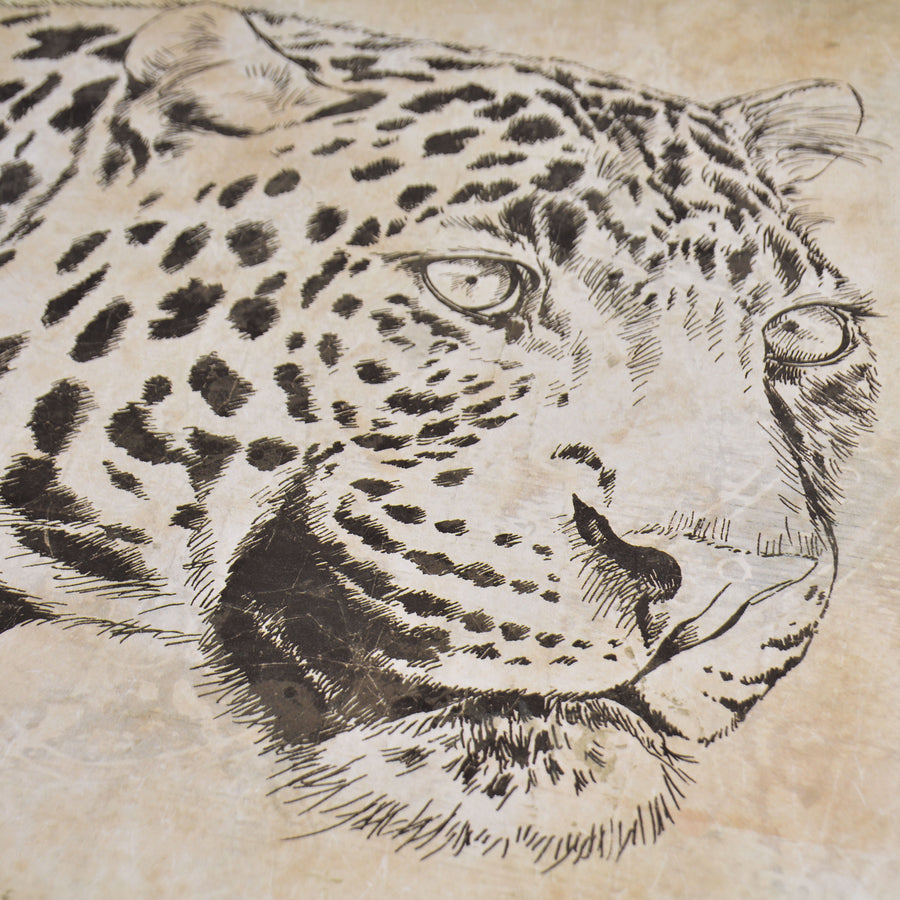 【WALL ART】 ALFONZ / 7/8 SAVANE ALF00566DC (Leopard)