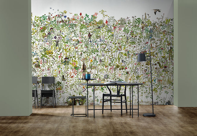 NLXL LAB 3 / IN THE GARDEN WALLPAPER BY ANNA SURIE ASU-01 (3パネル)