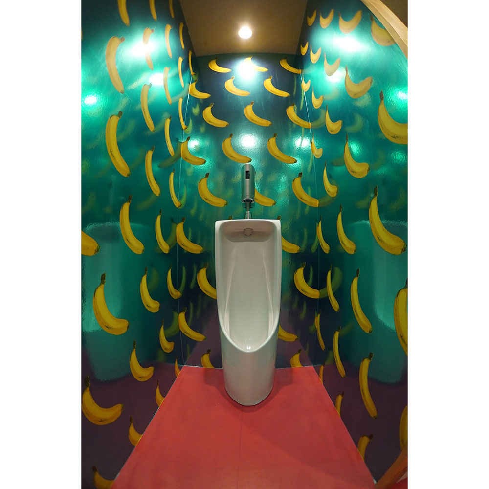 Flavor Paper / B-A-N-A-N-A-S! / Scented Cyan Chrome on Chrome