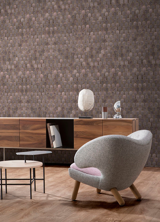 【A4サンプル】 NLXL LAB 3 NIZWA WALLPAPER BY BETHAN GRAY PINK BGR-02