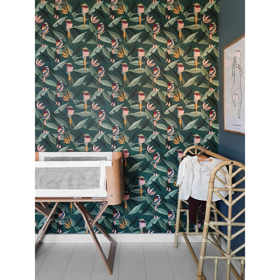 studio ditte / Birds wallpaper【2パネル1セット】