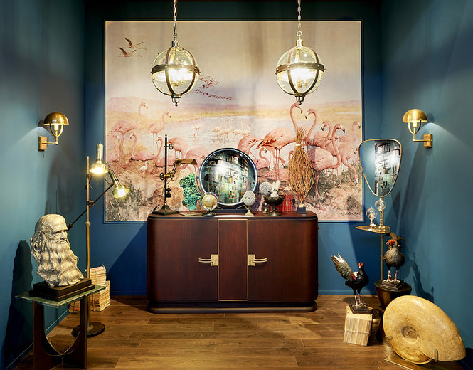 neoDKO / OBJET DE CURIOSITE オブジェデキュリオシティ Pink Flamingeoes bri101