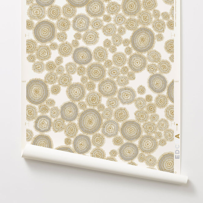 Makelike /  Burst Wallpaper Grey