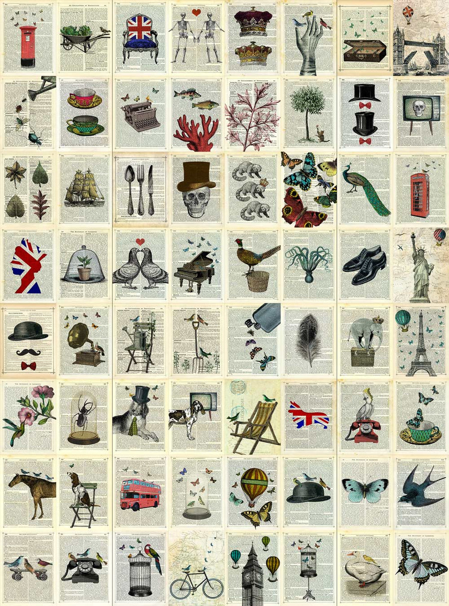 【限定数】1 Wall / Creative Collage MARION MCCONAGHIE CREATIVE COLLAGE