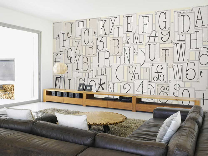 【限定数】1 Wall / Creative Collage CLASSIC TYPOGRAPHY CREATIVE COLLAGE