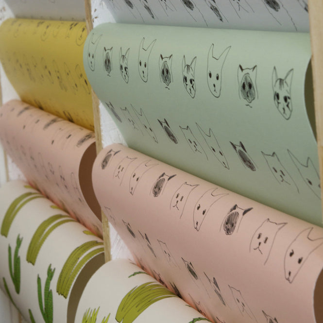 Baines&Fricker / DOGS WALLPAPER Grey