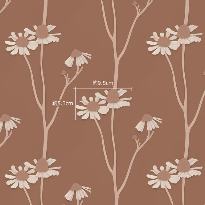 花のサイズ参照画像(色違いの商品です)