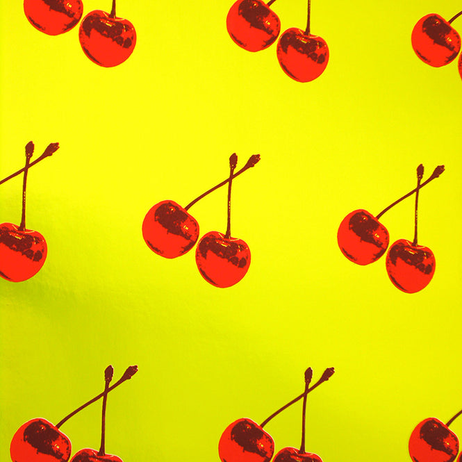 Flavor Paper CHERRY FOREVER / Yellow Chrome Mylar