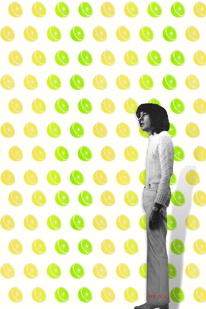 Flavor Paper / CITRUS / Lemon Lime Scented on Clay Coated Paper Mica (triple roll)