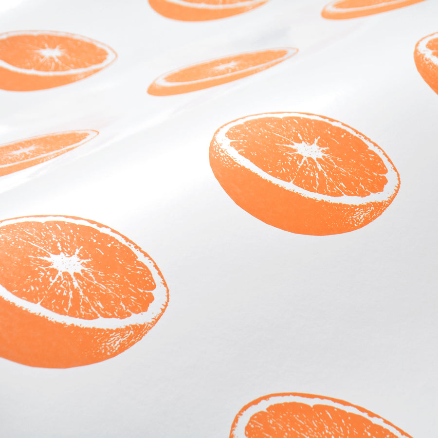 Flavor Paper / CITRUS / Orange Scented on Clay Coated Paper Mica (triple roll)