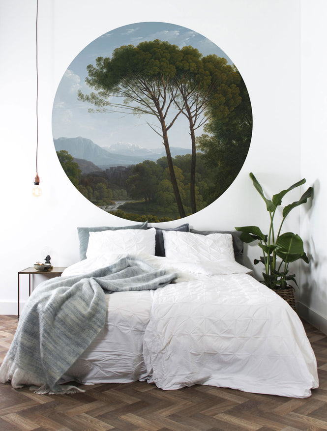 KEK Amsterdam / WALLPAPER 2020 / WALLPAPER CIRCLES GOLDEN AGE LANDSCAPES CK-003