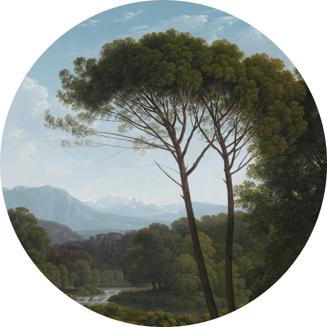 KEK Amsterdam / WALLPAPER 2020 / WALLPAPER CIRCLES GOLDEN AGE LANDSCAPES CK-003