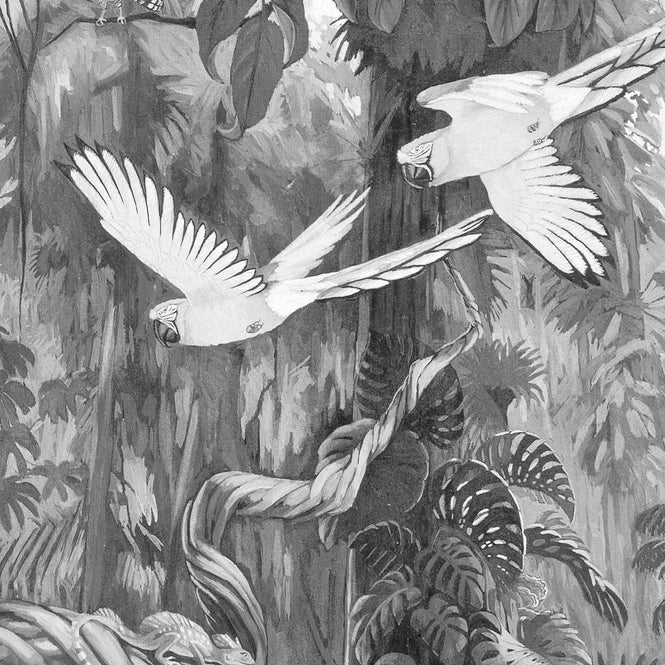 KEK Amsterdam / WALLPAPER 2020 / WALLPAPER CIRCLES TROPICAL LANDSCAPE CK-006