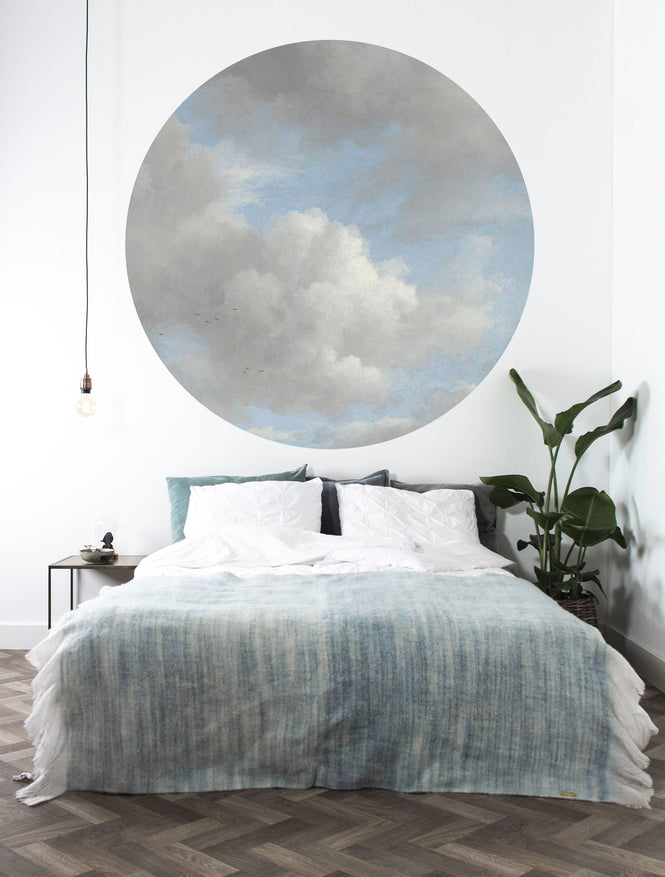 KEK Amsterdam / WALLPAPER 2020 / WALLPAPER CIRCLES GOLDEN AGE CLOUDS CK-007