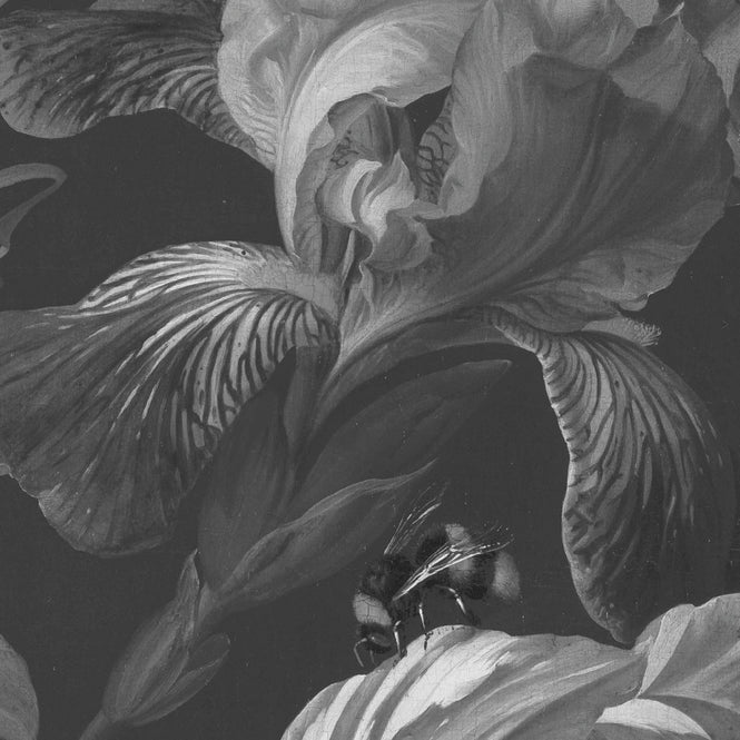 KEK Amsterdam / FLORA & FAUNA / WALLPAPER CIRCLES GOLDEN AGE FLOWERS CK-010