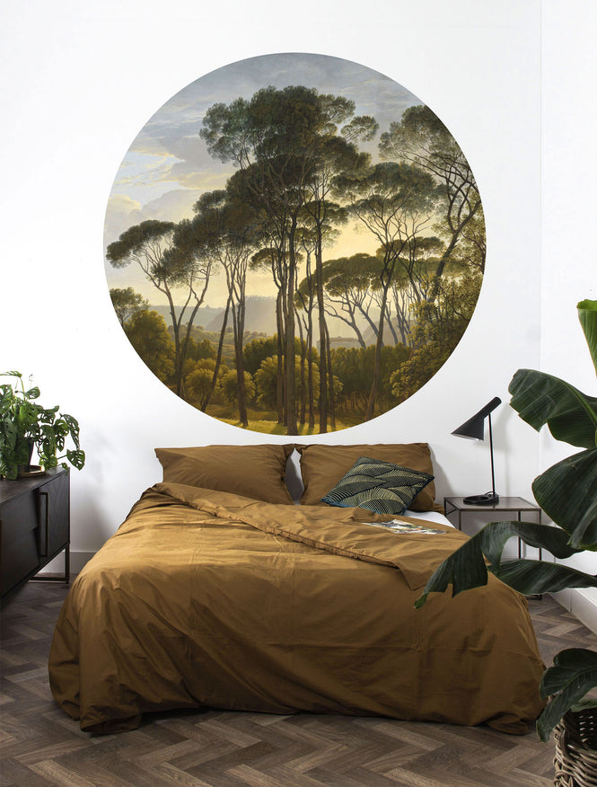 KEK Amsterdam / WALLPAPER 2020 / WALLPAPER CIRCLES GOLDEN AGE LANDSCAPES CK-011