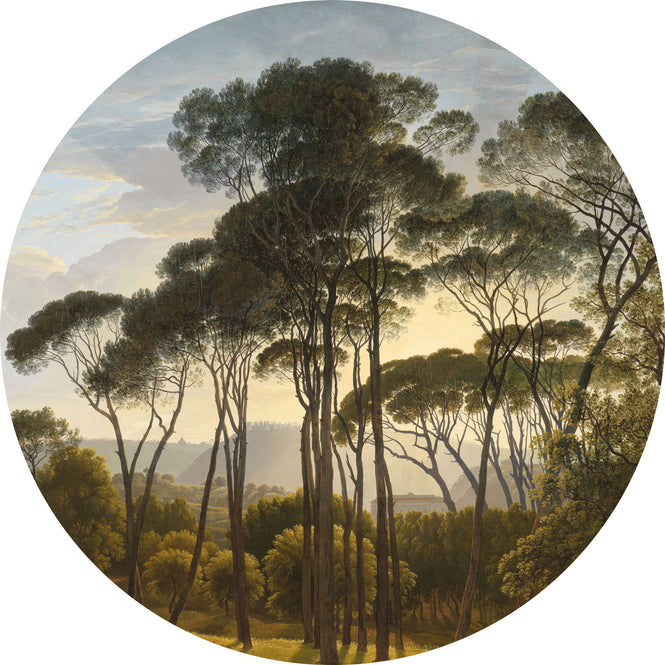 KEK Amsterdam / WALLPAPER 2020 / WALLPAPER CIRCLES GOLDEN AGE LANDSCAPES CK-011