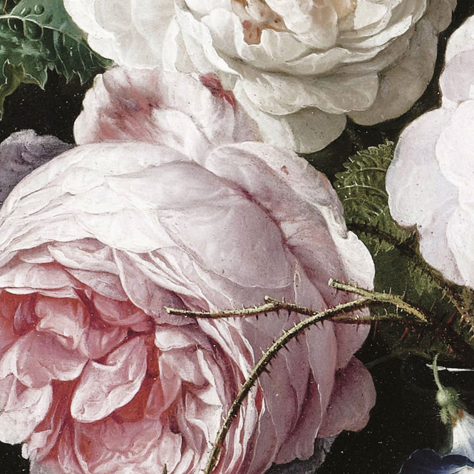 KEK Amsterdam / FLORA & FAUNA / WALLPAPER CIRCLES GOLDEN AGE FLOWERS CK-012