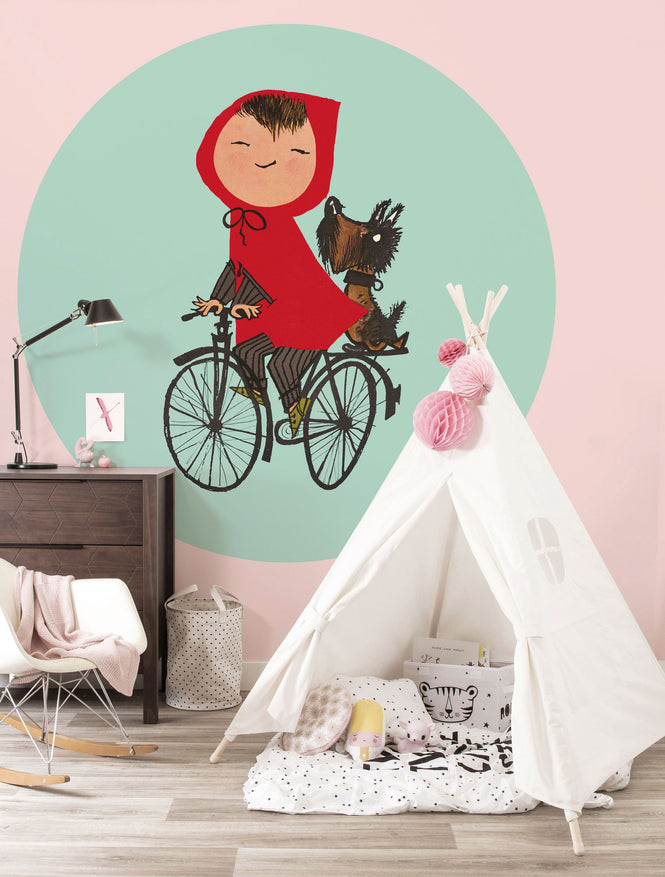 KEK Amsterdam / FIEP WESTENDORP / WALLPAPER CIRCLES RIDING MY BIKE CK-027