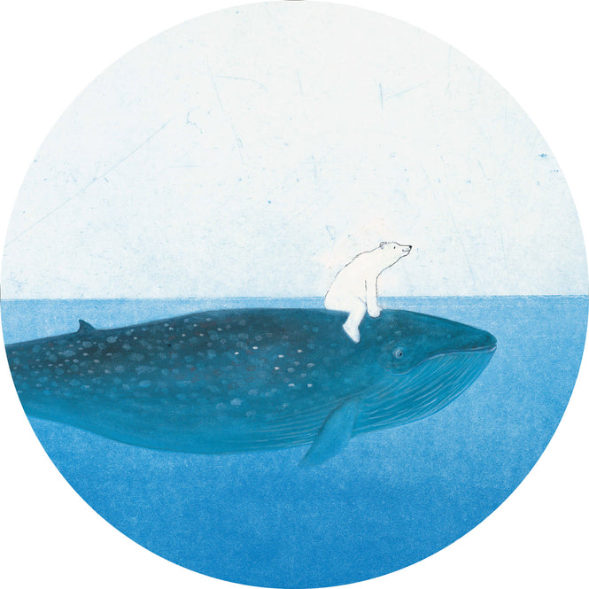 KEK Amsterdam / KIDS / WALLPAPER CIRCLES RIDING THE WHALE CK-042