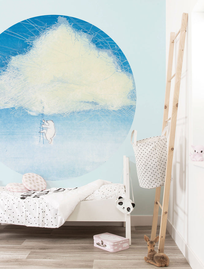 KEK Amsterdam / KIDS / WALLPAPER CIRCLES CLIMBING THE CLOUDS CK-043