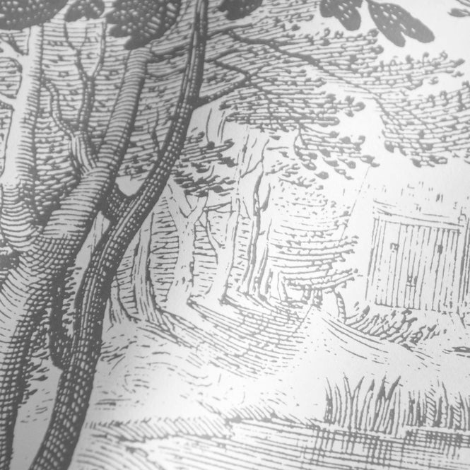 KEK Amsterdam / LANDSCAPES & MARBLE / WALLPAPER CIRCLES ENGRAVED LANDSCAPES CK-044