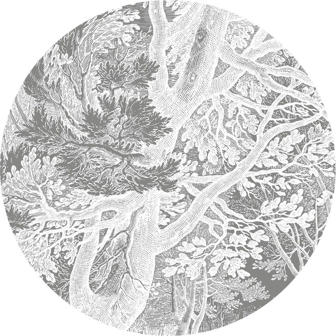 KEK Amsterdam / LANDSCAPES & MARBLE / WALLPAPER CIRCLES ENGRAVED LANDSCAPES CK-051