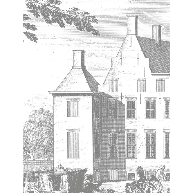 KEK Amsterdam / LANDSCAPES & MARBLE / WALLPAPER CIRCLES ENGRAVED LANDSCAPES CK-055