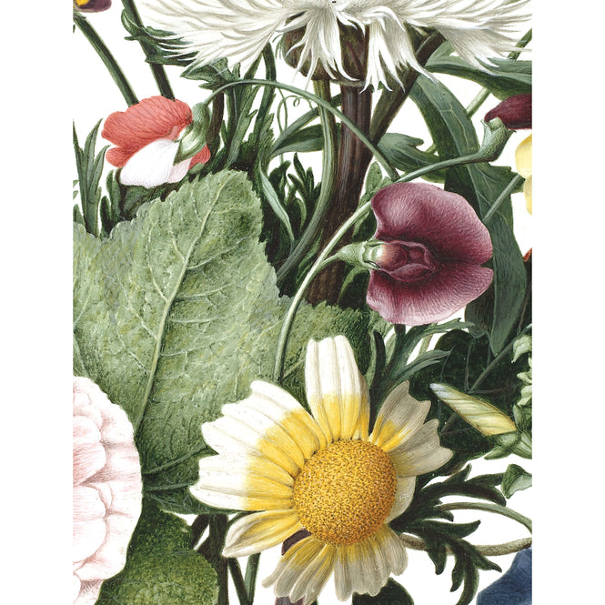 KEK Amsterdam / LANDSCAPES & MARBLE / WALLPAPER CIRCLES WILD FLOWERS CK-062