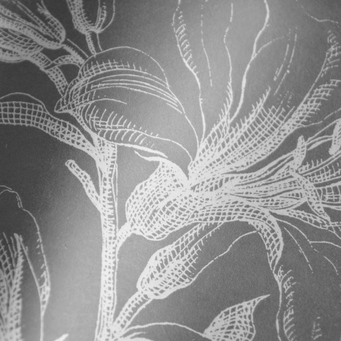 KEK Amsterdam / LANDSCAPES & MARBLE / WALLPAPER CIRCLES ENGRAVED FLOWERS CK-065