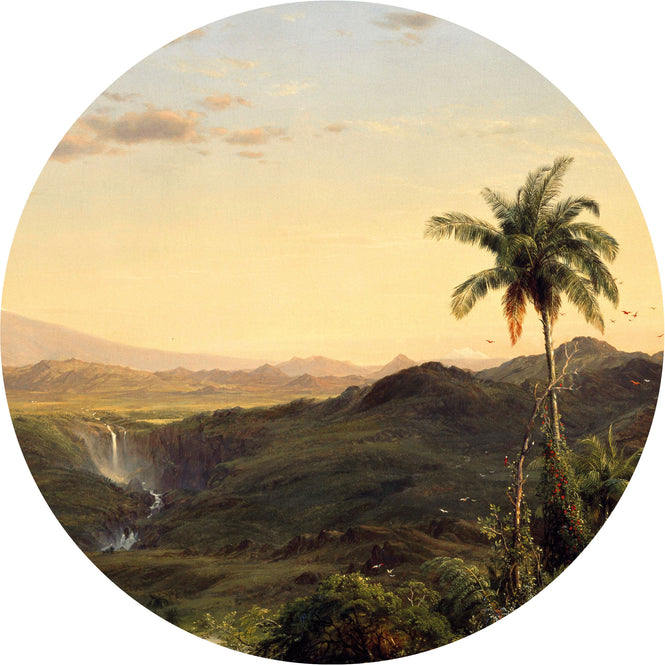 KEK Amsterdam / LANDSCAPES & MARBLE / WALLPAPER CIRCLES GOLDEN AGE LANDSCAPES CK-073