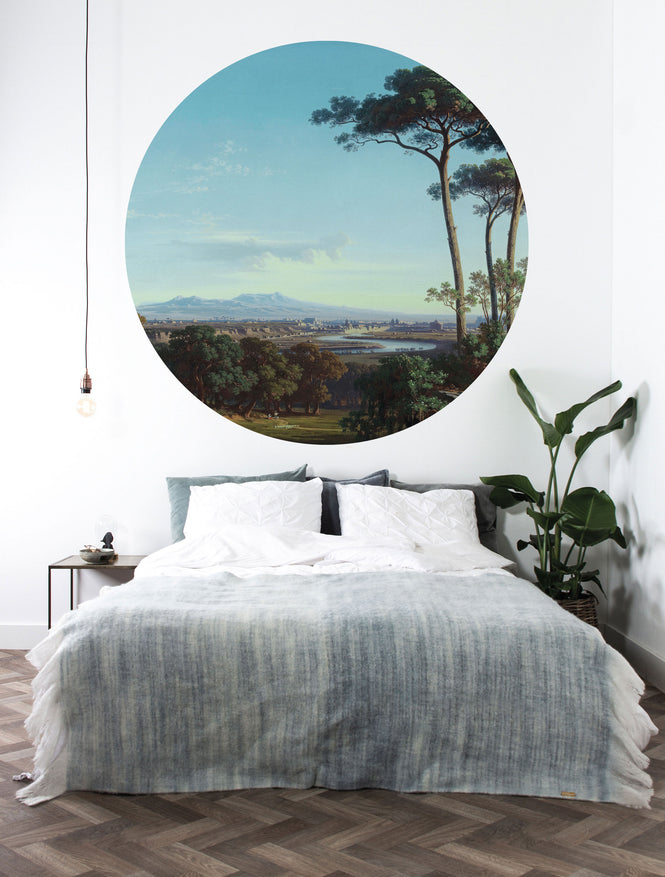 KEK Amsterdam / LANDSCAPES & MARBLE / WALLPAPER CIRCLES GOLDEN AGE LANDSCAPES CK-074