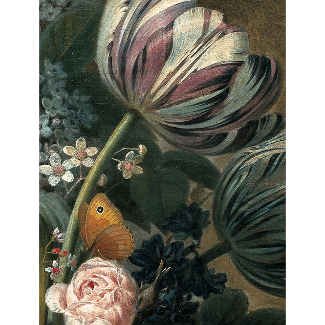 KEK Amsterdam / LANDSCAPES & MARBLE / WALLPAPER CIRCLES GOLDEN AGE FLOWERS CK-075