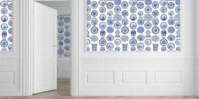 【1mサンプル】Royal Delft by Nicolette Mayer ロイヤル・デルフト / Royal Delft Collections