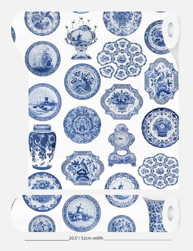 【1mサンプル】Royal Delft by Nicolette Mayer ロイヤル・デルフト / Royal Delft Collections