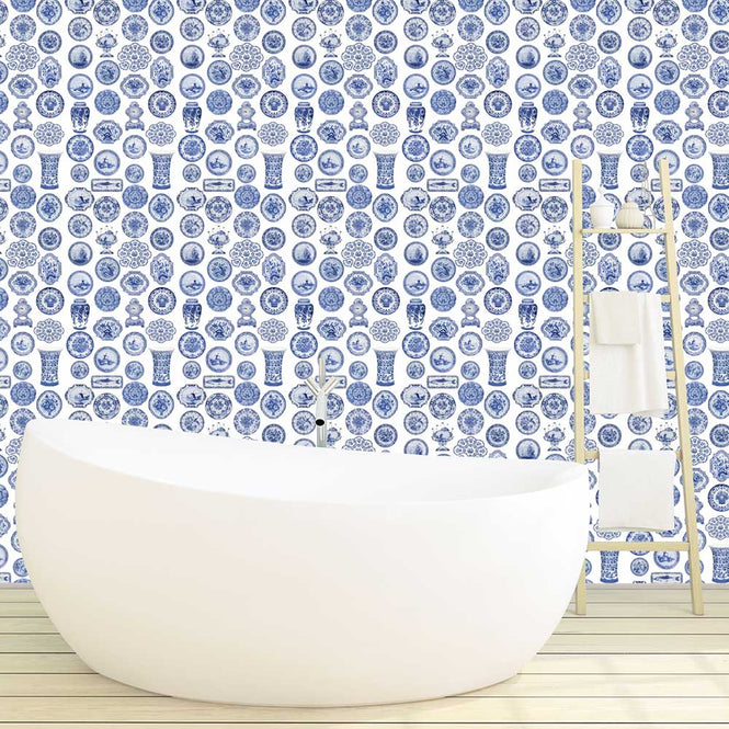 【1mサンプル】Royal Delft by Nicolette Mayer ロイヤル・デルフト / Royal Delft Collections