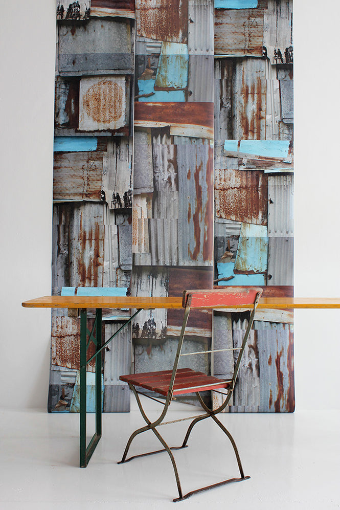 Deborah Bowness / The Standard Collection / Corrugated Wall In Vietnam