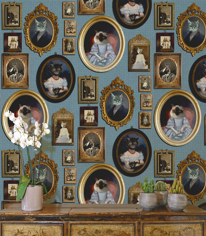 Graduate Collection / A CAVALCADE OF CATS BLUE / CC1CATBLUE