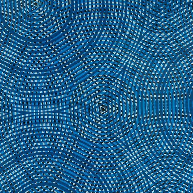 Flavor Paper CYCLOID / Blueberry On Black Mylar
